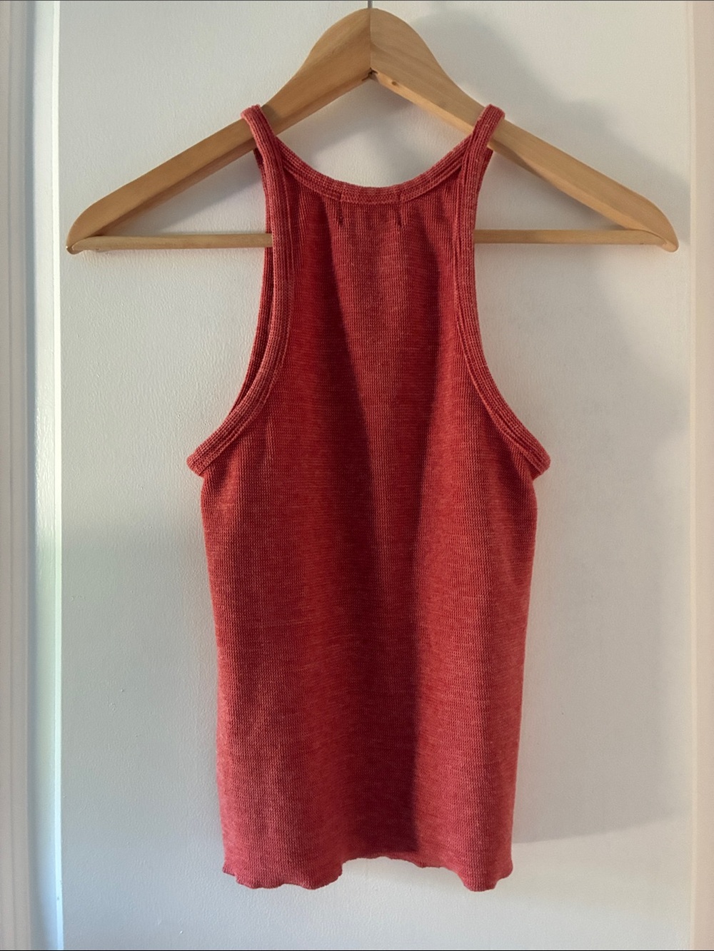 Vintage RRL Rust Red Ribbed Tank - Picture 2 of 4
